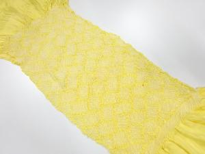 正絹　絞り　帯揚げ